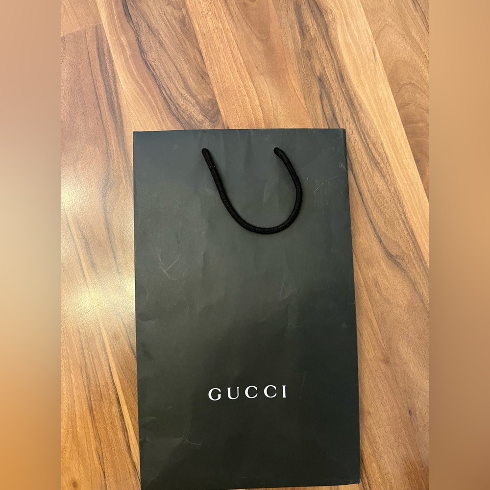 GUCCI Shopping Bag - Medium Rectangular Logo Tote